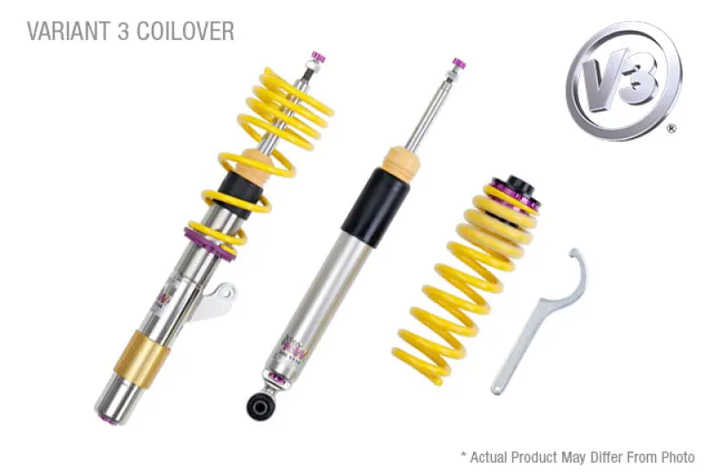 Kw V3 Coilovers With Edc Compatibility For Audi S5 Sportback 1