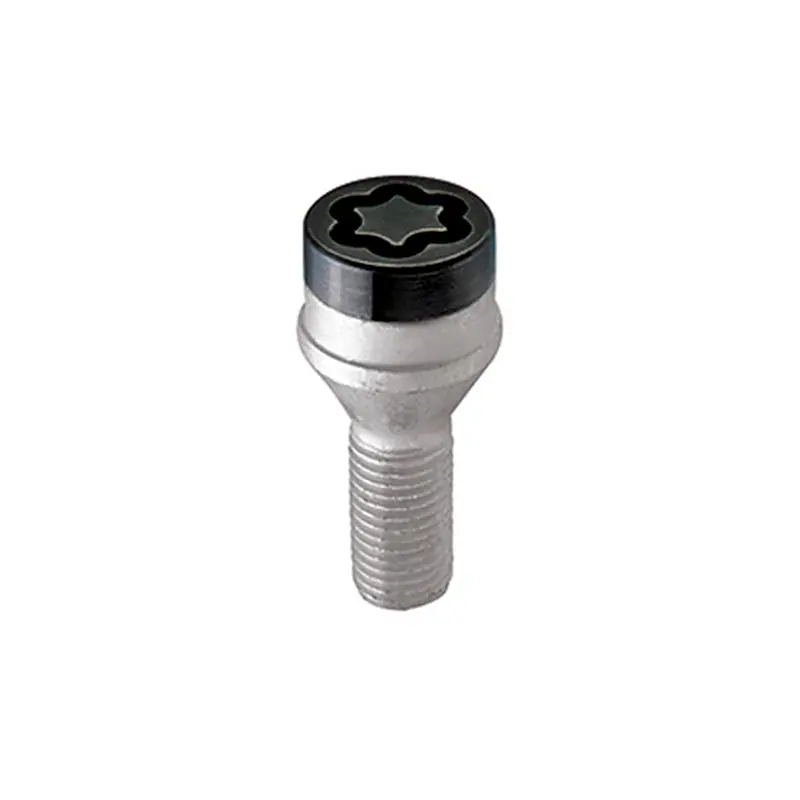Mcgard Black Wheel Lock Bolt Set – 4-Pack, Cone Seat, M12×1.25, 19Mm Hex, 25.6Mm Shank 2