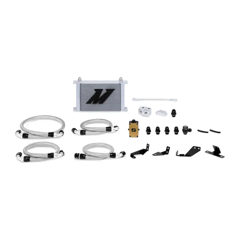 Mishimoto Thermostatic Oil Cooler Kit For 2004–2006 Pontiac Gto (5.7L/6.0L) – Silver Finish 1