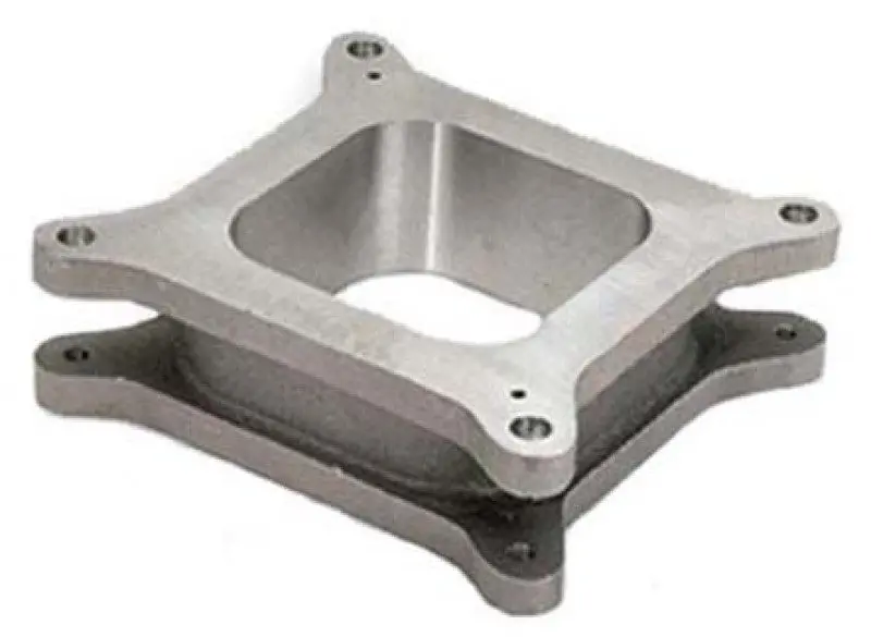 Moroso Open-Plenum Carburetor Spacer – 2" Thick, Cast Aluminum For 4150/4160 Holley Carburetors 1