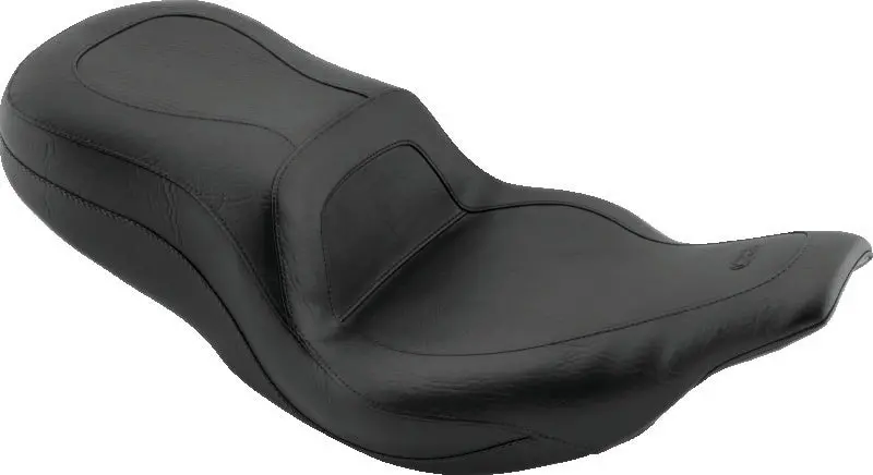 Mustang Harley-Davidson Dyna Wide Glide Tank Bib – Black With Stud Accents (1993–2003) 2