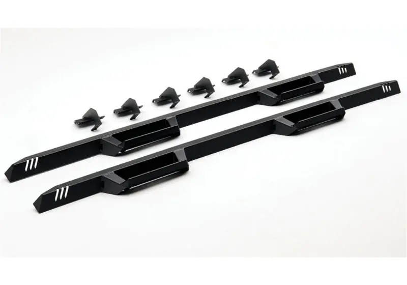 N-Fab Epyx Cab-Length Side Steps For 2015–2019 Dodge Ram 1500 Classic Crew Cab – Textured Black Finish 1
