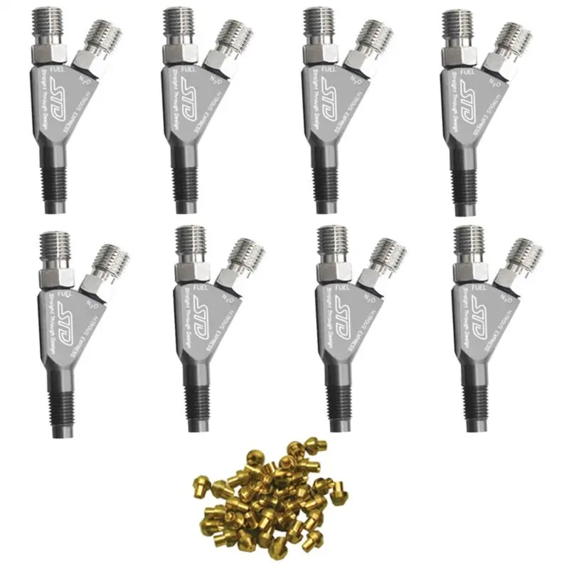 Nitrous Express Standard 8-Cylinder Nozzle Kit – Includes All Horsepower Configurations 1