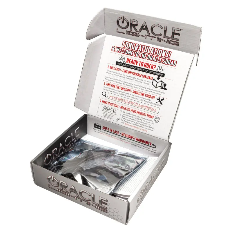 Oracle Led Fog Light Kit With Halo Rings For 2007–2014 Chevrolet Avalanche – Waterproof White Lighting 1