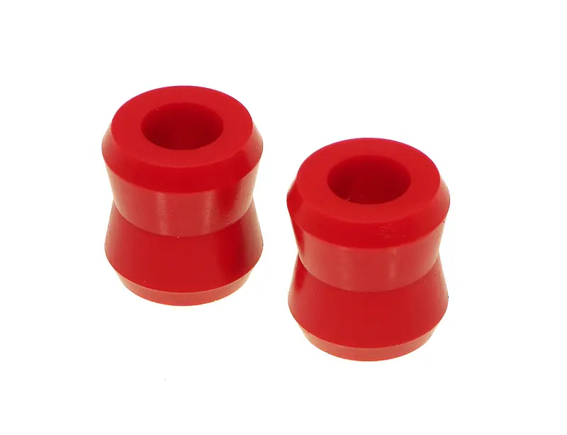 Prothane Universal Shock Bushings - Large Hourglass - 3/4 Id - Red 1