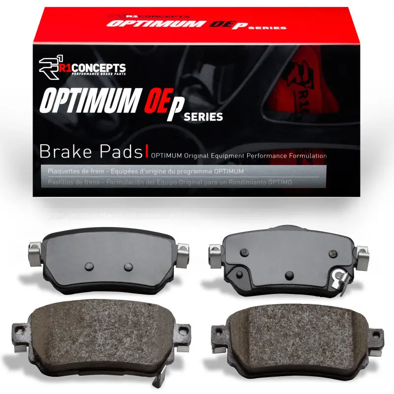 R1 Optimum Oe Brake Pads For 2017–2025 Nissan Leaf (Rear Axle) 1