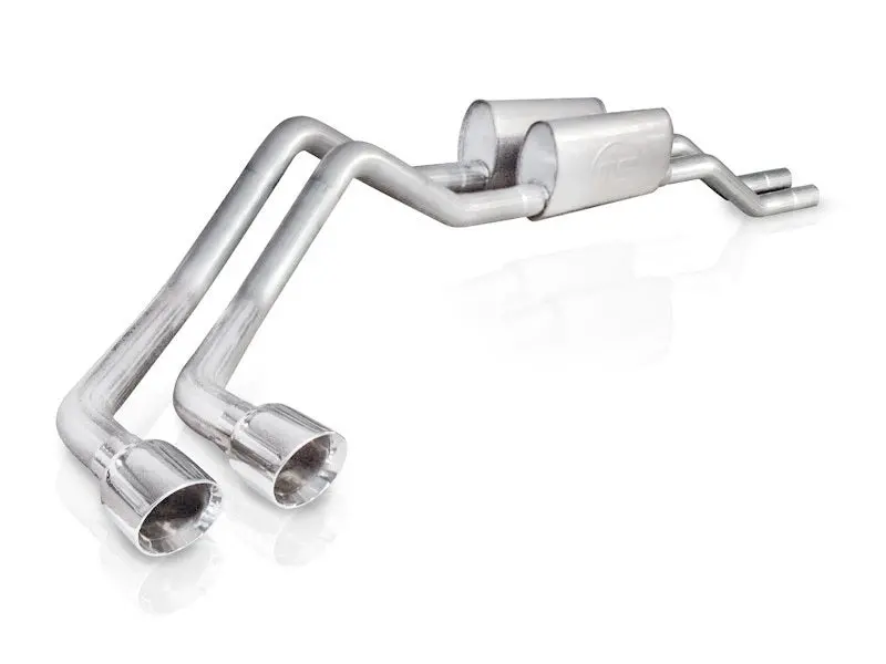 Stainless Works Chambered Cat-Back Exhaust For 2004–2008 Ford F-150 5.4L – 2.5" Diameter, Passenger-Side Exit 1