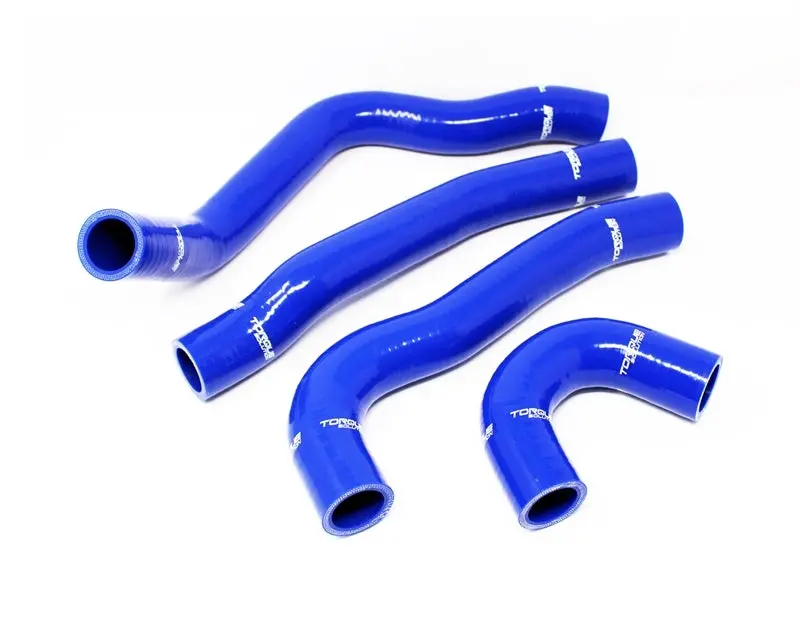Torque Solution Blue Silicone Radiator Hose Kit For 2008–2015 Mitsubishi Lancer Evolution X 1