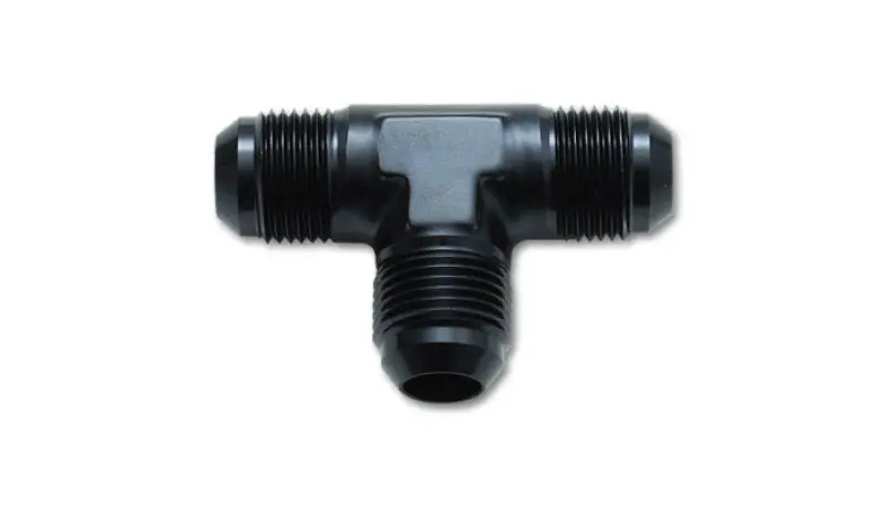 Vibrant -3An Aluminum Flare Tee Adapter Fitting For Fuel Or Brake Lines 1