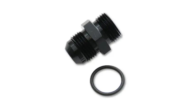 Vibrant -8 An Flare-To-An Straight-Cut Thread Adapter (1-1/6-12) With O-Ring Seal 1