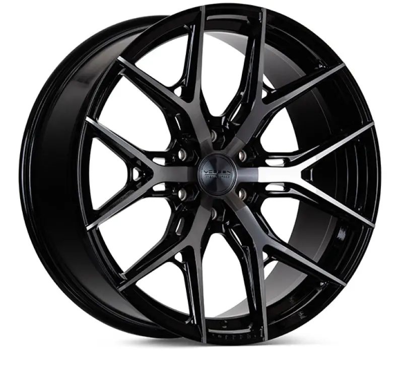 Vossen Hf6-4 17X9 / 6X139.7 / Et0 / Deep Face / 106.1 - Tinted Gloss Black Wheel 1