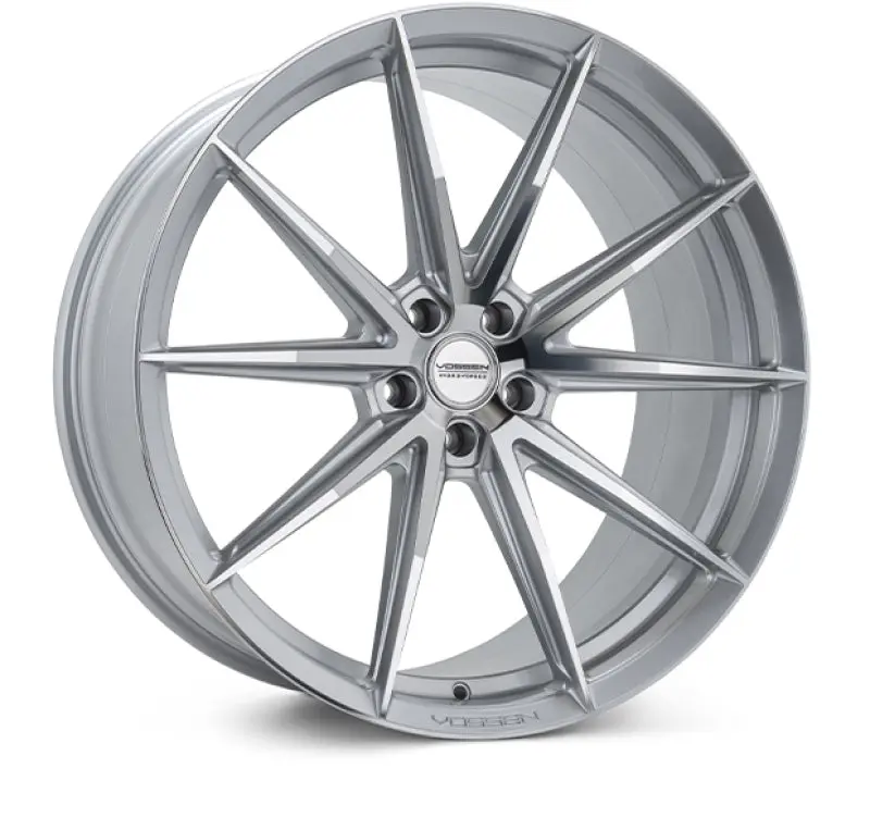 Vossen Hfx-2 Forged Alloy Wheel: 22X10.5, 5X114.3, Et32, Deep Face, 73.1Mm Bore – Silver Polished 1