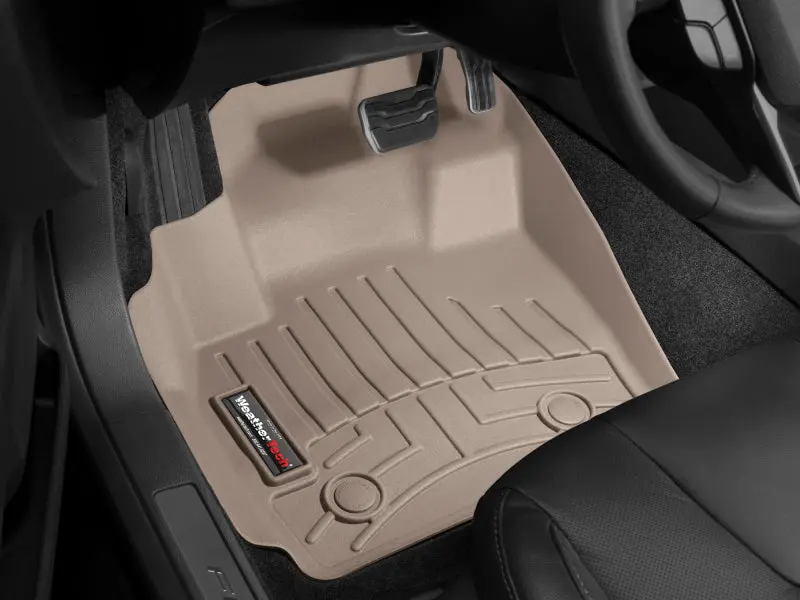Weathertech Front Floorliner – Tan, Precision-Fit Interior Protection 1