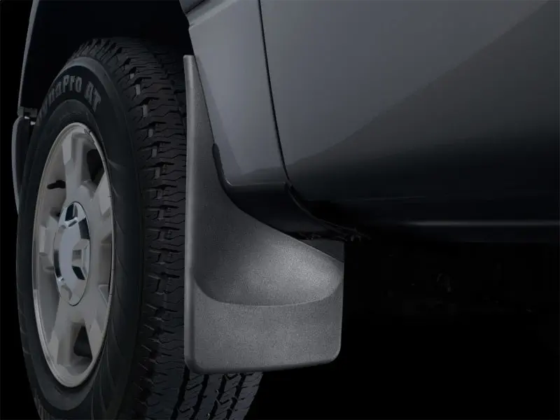 Weathertech No-Drill Mudflap Kit – Black, Designed For 2017+ Nissan Titan 1