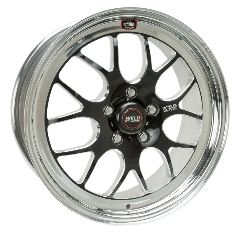 Weld Racing S77 Forged Aluminum Wheel – 18X9.5", 5X4.75 Bolt Pattern, 7.7" Backspace, Matte Black 1