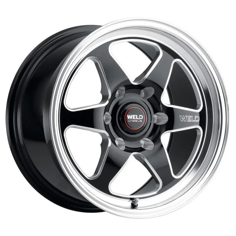 Weld S156 Ventura Drag Wheel — 17X11 Gloss Black, 6X127 Mm, +36 Mm Offset, 7.375 In Backspace, 78.1 Mm Hub Bore 1