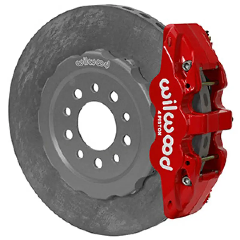 Wilwood Aero4 Rear Brake Kit For 2010+ Chevrolet Camaro With C6 Hub – Lightweight Performance Package 1
