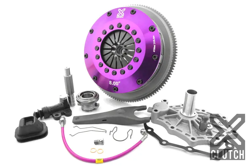 Xclutch Twin Ceramic Solid Disc Clutch Kit – 8-Inch For 2001–2002 Nissan Pathfinder Se 3.5L V6 1